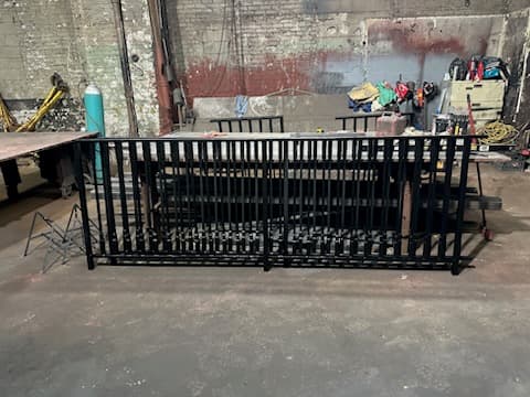 Custom iron work detail 5